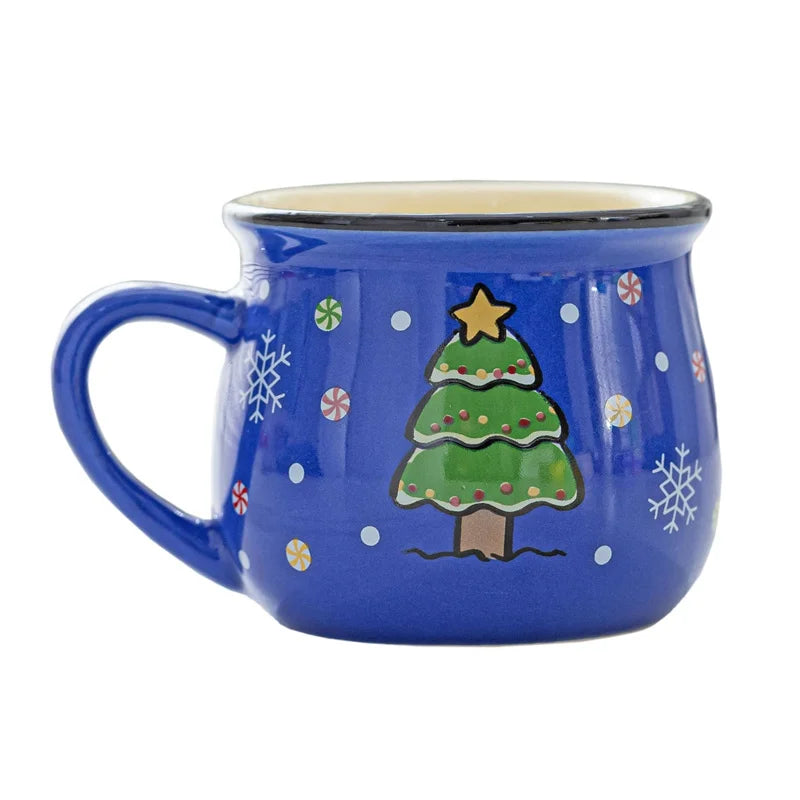 150ML Ceramic Christmas Mugs for Office or Home use. Best for Gifts