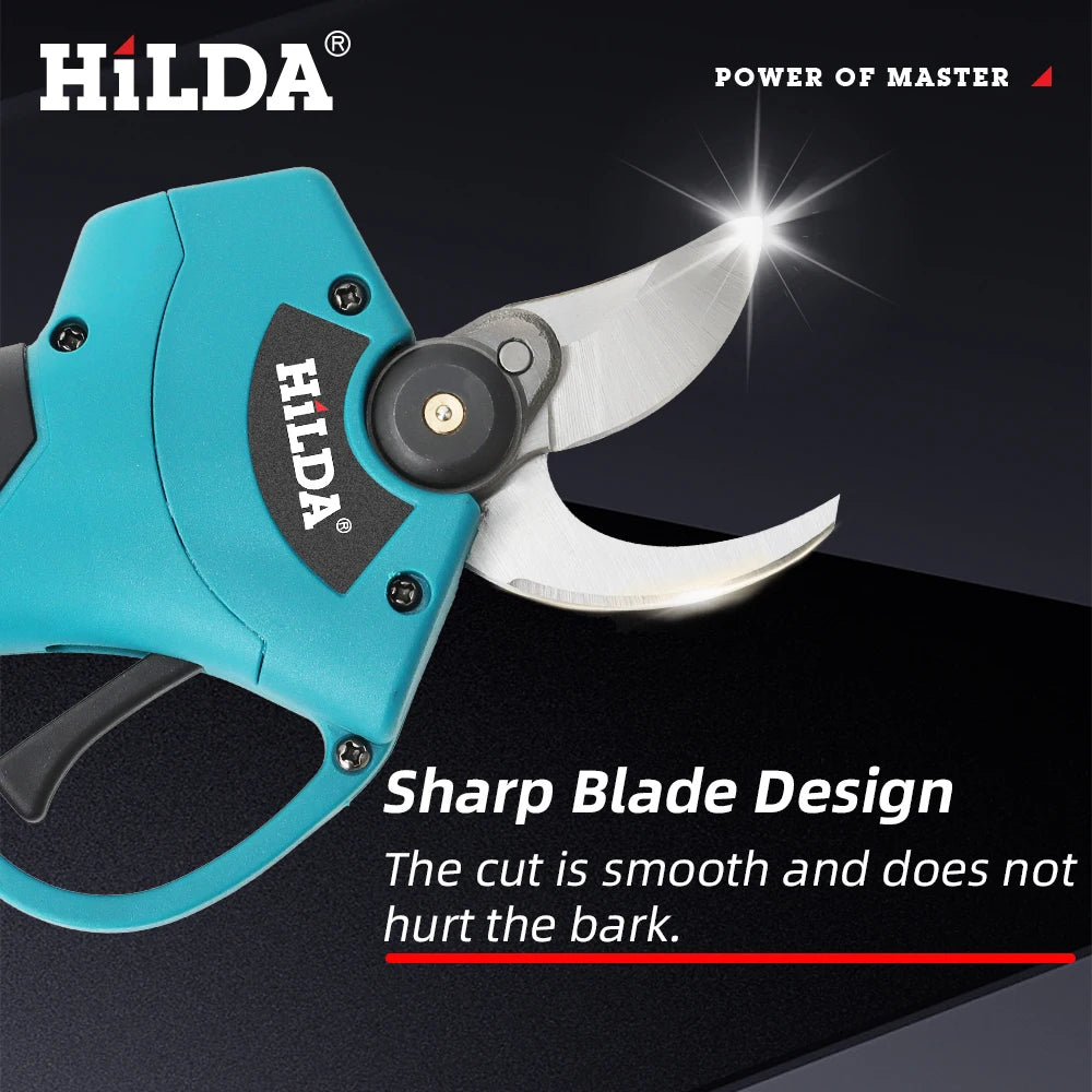 HILDA Brushless Electric Pruning Shears 500W