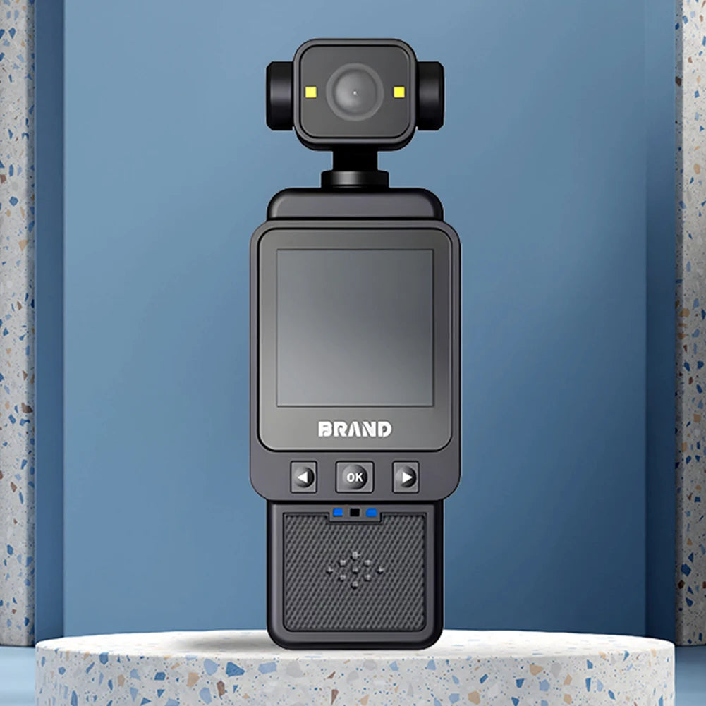 New 1080P Action Camera HD 180 ° Rotating Mini Portable Sports Wearable Body Camera