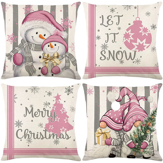45x45cm Christmas Designed Pillowcase Cover
