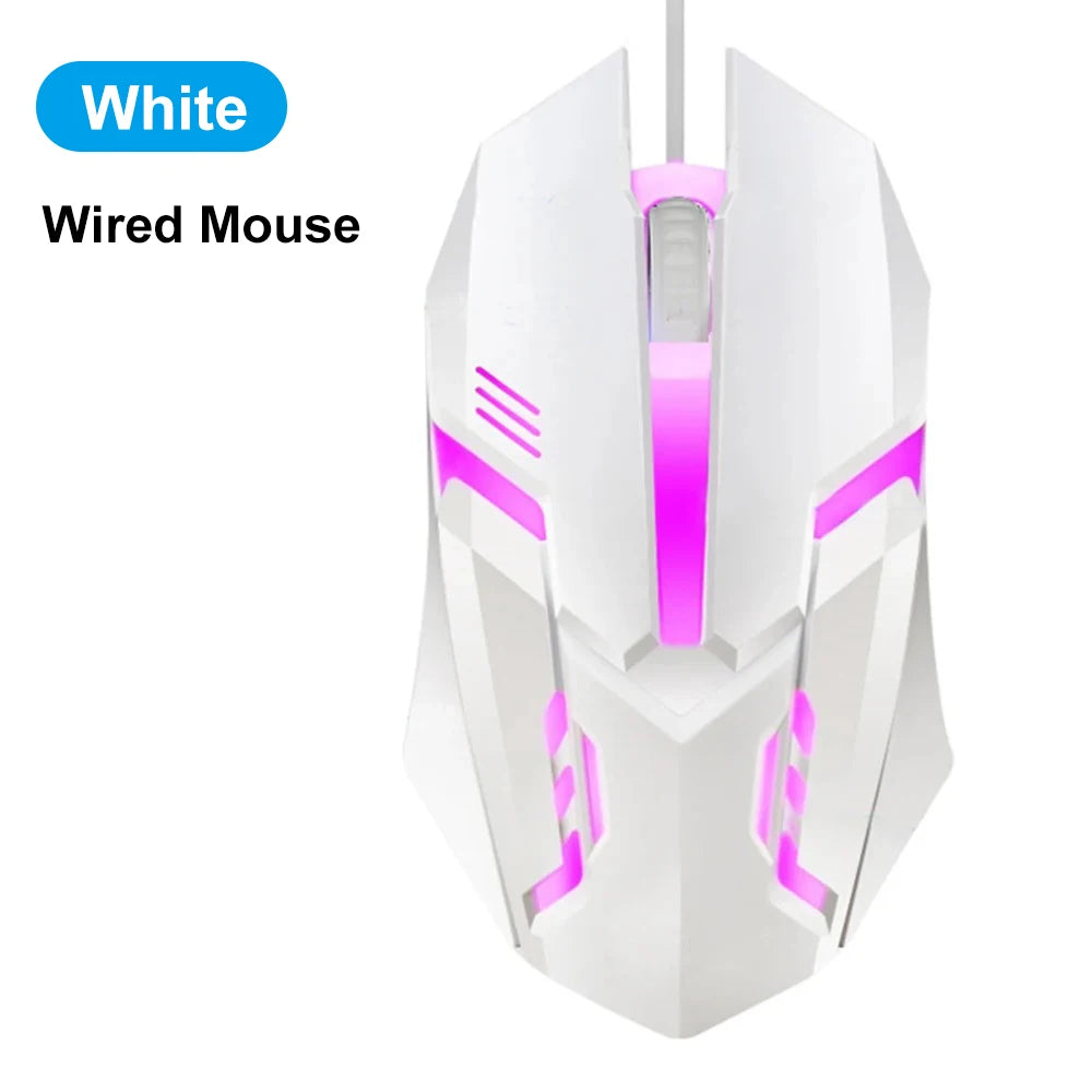 Bluetooth 5.2 Mouse RGB 2.4G Wireless Mouse, Dual-Mode Gaming Silent Mouse For MacBook, Tablets & Laptop / Desktop Computers
