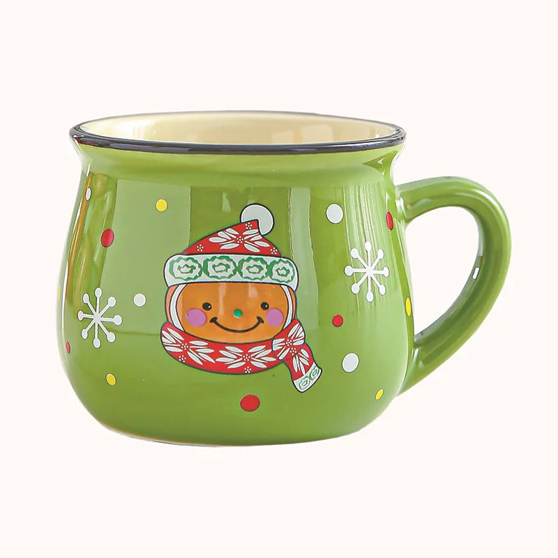150ML Ceramic Christmas Mugs for Office or Home use. Best for Gifts