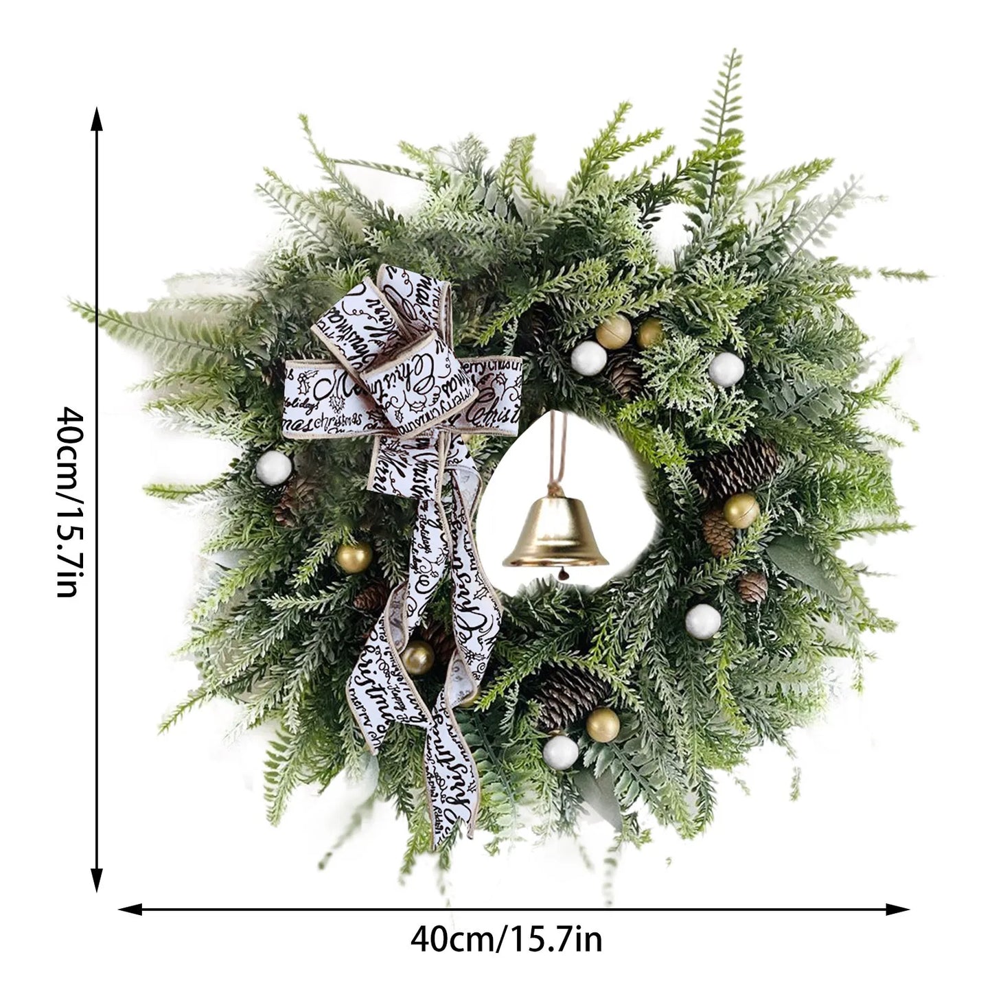 Christmas Outdoor Wreath, Christmas Tree Decor