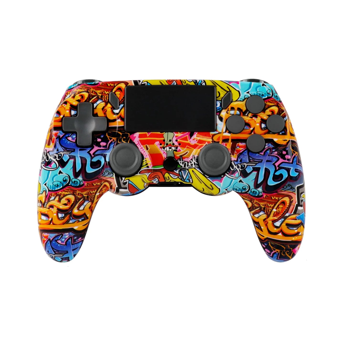 GAMINJA P47 Wireless Bluetooth Controller, Gamepad With 6-axis Gyroscope, Touchpad Dual Vibration For PS4 PC Wins 7 8