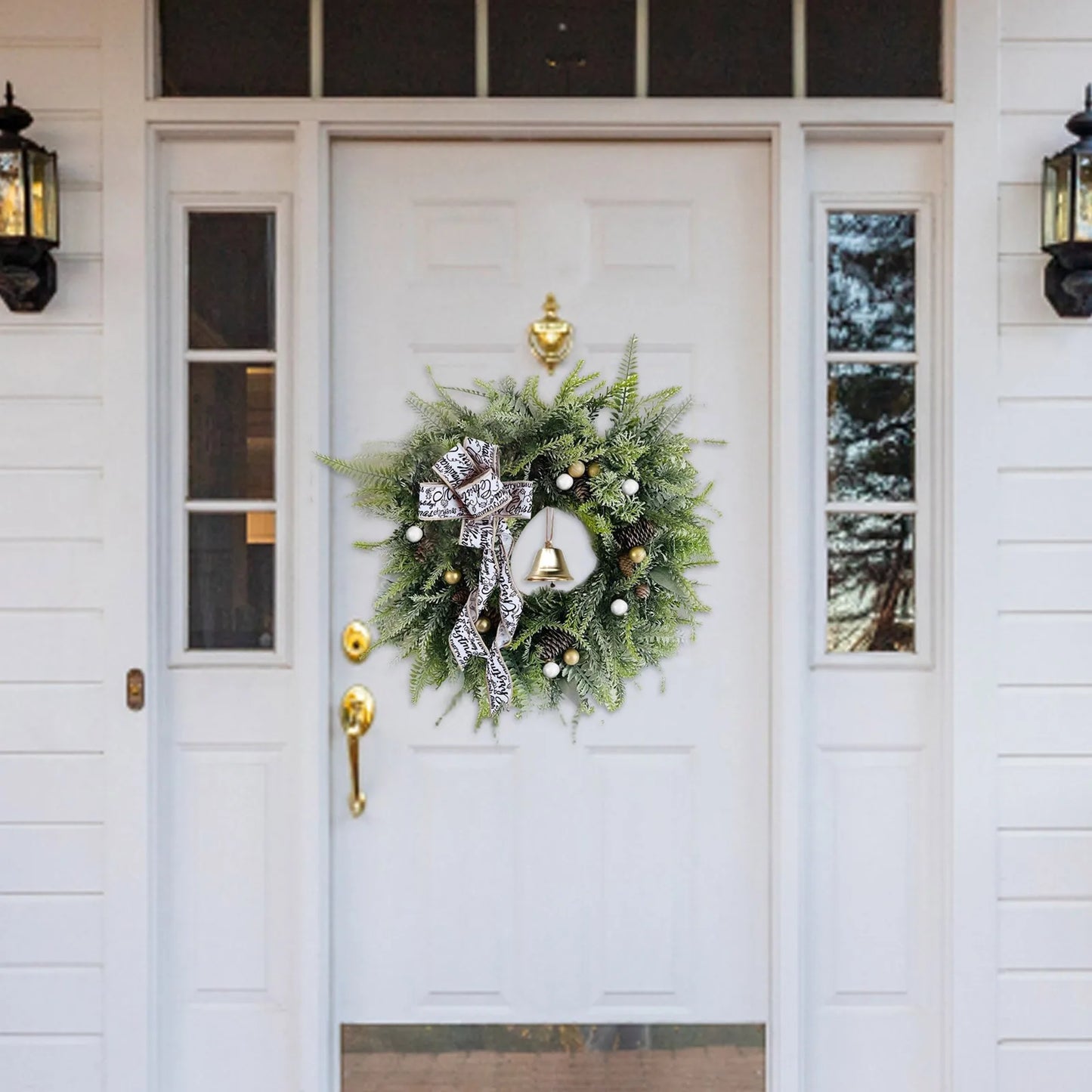 Christmas Outdoor Wreath, Christmas Tree Decor