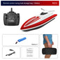 2.4G LSRC-B8 RC High Speed Racing Boat. Waterproof Rechargeable Remote Control Speedboat Toys for boys 14Y+