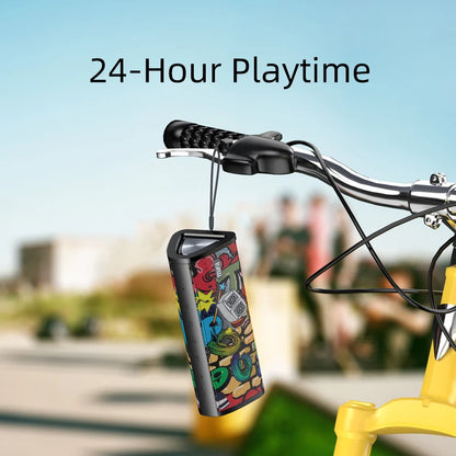 Mifa A10+ Portable bluetooth speaker 360° Stereo Sound 20W IPX7 waterproof wireless bluetooth 5.0 speaker 24-Hour Play time