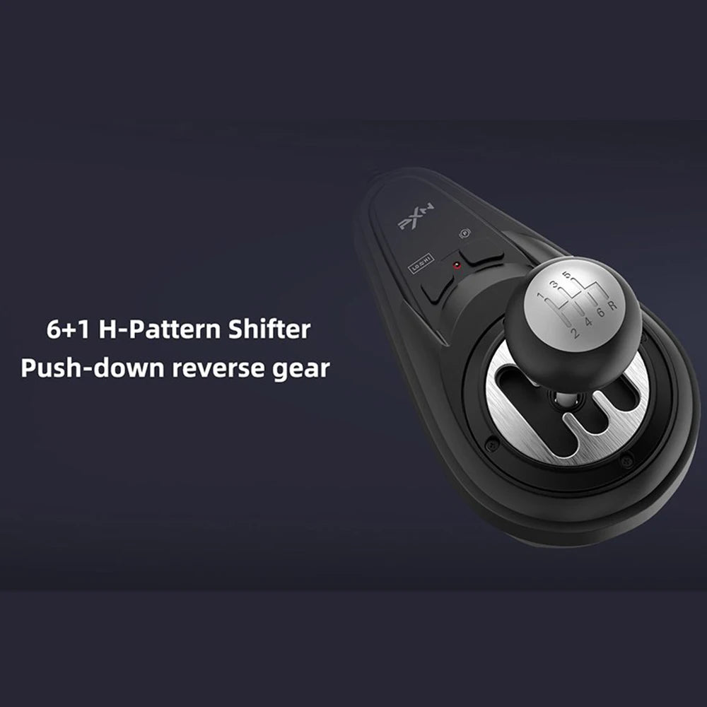 Original PXN-A7 joystick with 6+1 gear manual shift, compatible with PXN racing game wheel