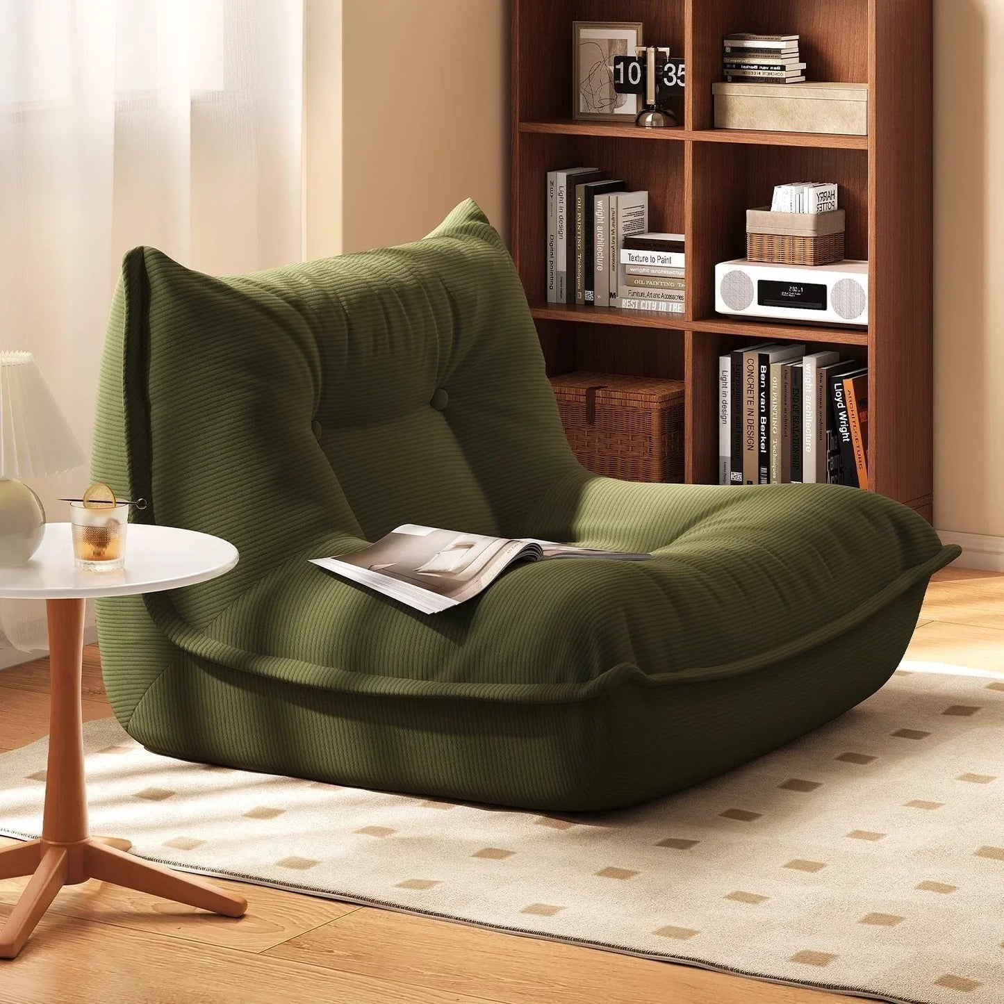 Jiaozi sofa. Winter lazy sofa for living room, single person sofa seat