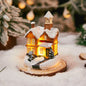 Christmas Winter Village, Christmas Doll Figurines, Christmas Miniature Resin Ornament Kits