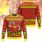 Whatcha Gonna Do Brother? Hulk Hogan Sweater. Winter Holiday Pullover Christmas Party Gift for Men
