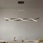 Minimalist LED Chandelier for Dining Room. Modern Geometric Kitchen Pendant Light Simple Home Decor