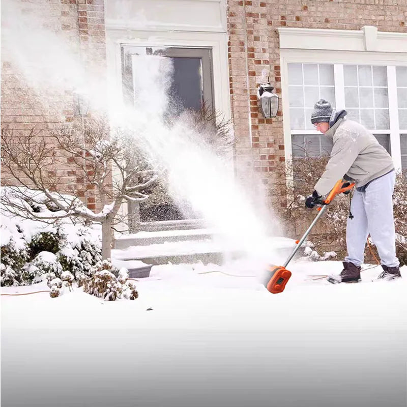 Hand Push Snow Removal Machine, Portable Snow Plow, Snow Clearing Equipment