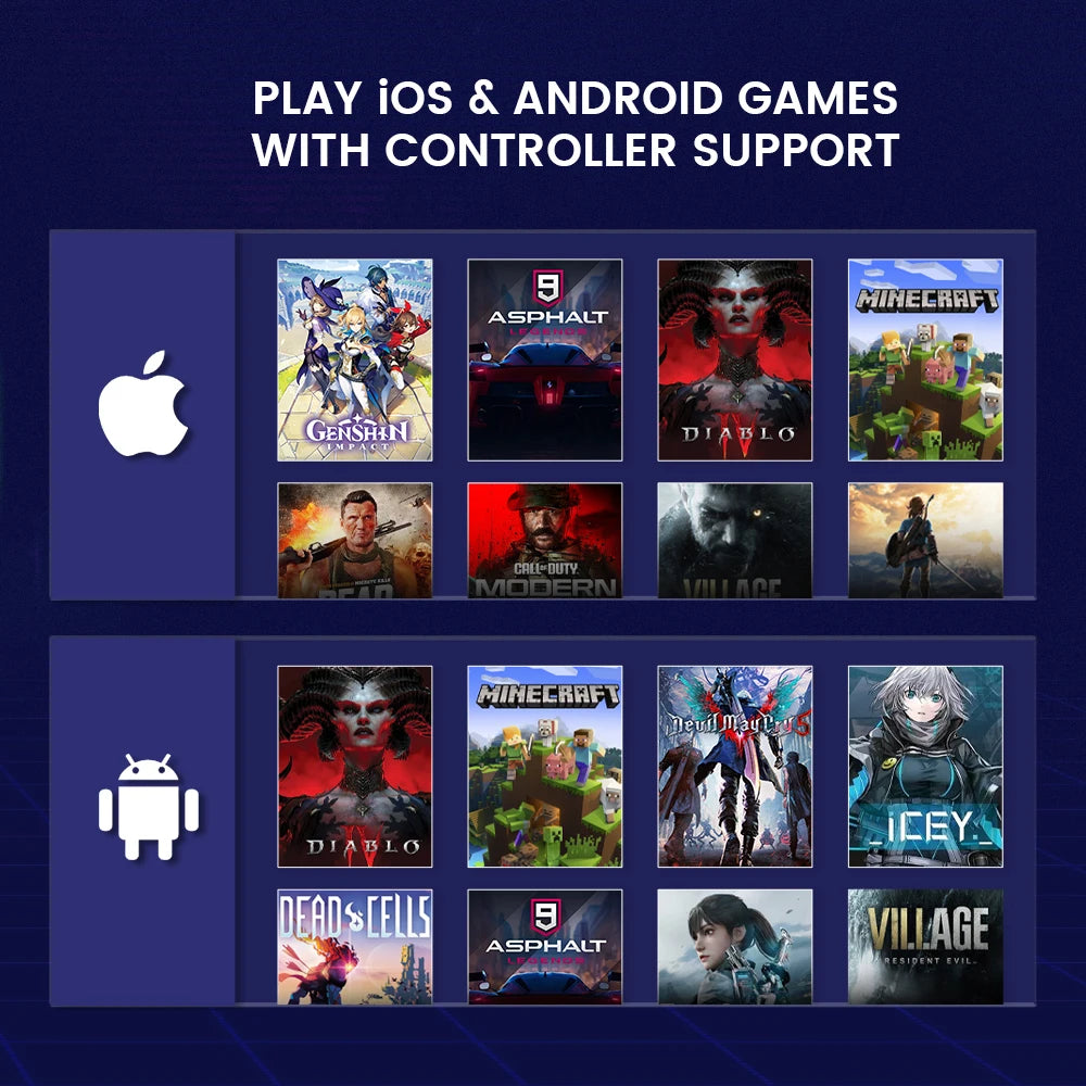 GameSir X2s Mobile Phone Gamepad. Game Controller for Cloud Gaming Xbox Game Pass STADIA xCloud, Hall Effect Joystick and Trigger