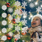 40pcs Christmas Snowflakes Xmas Tree Hanging Winter  Decoration