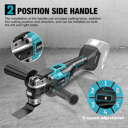 Cordless Oscillating Multi Tool 6 Gears
