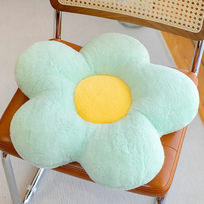 Cushion Flower Circular Shape Pillow