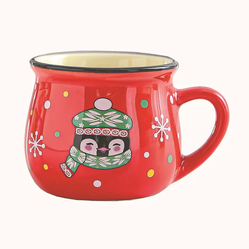 150ML Ceramic Christmas Mugs for Office or Home use. Best for Gifts