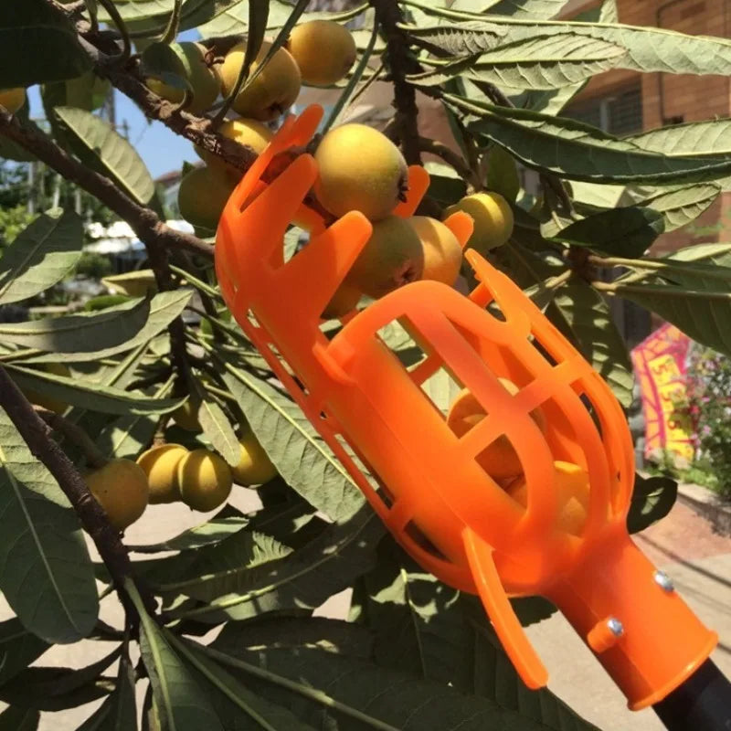 Fruit Picker Tool, High Branch Harvest Device Multifunctional Garden Picking Tool