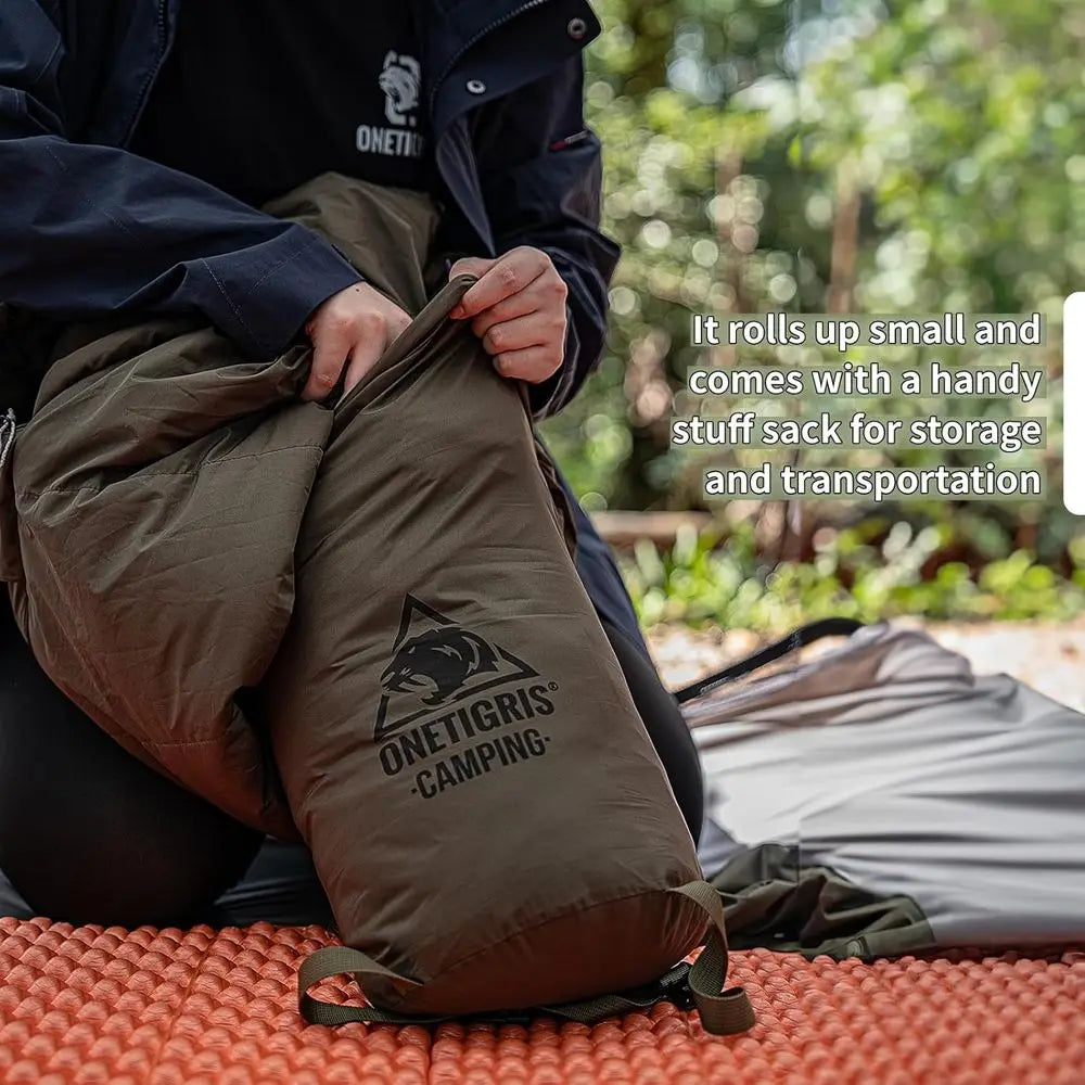 Mummy-Style Sleeping Bags for Camping, Hiking, and Survival Adventures