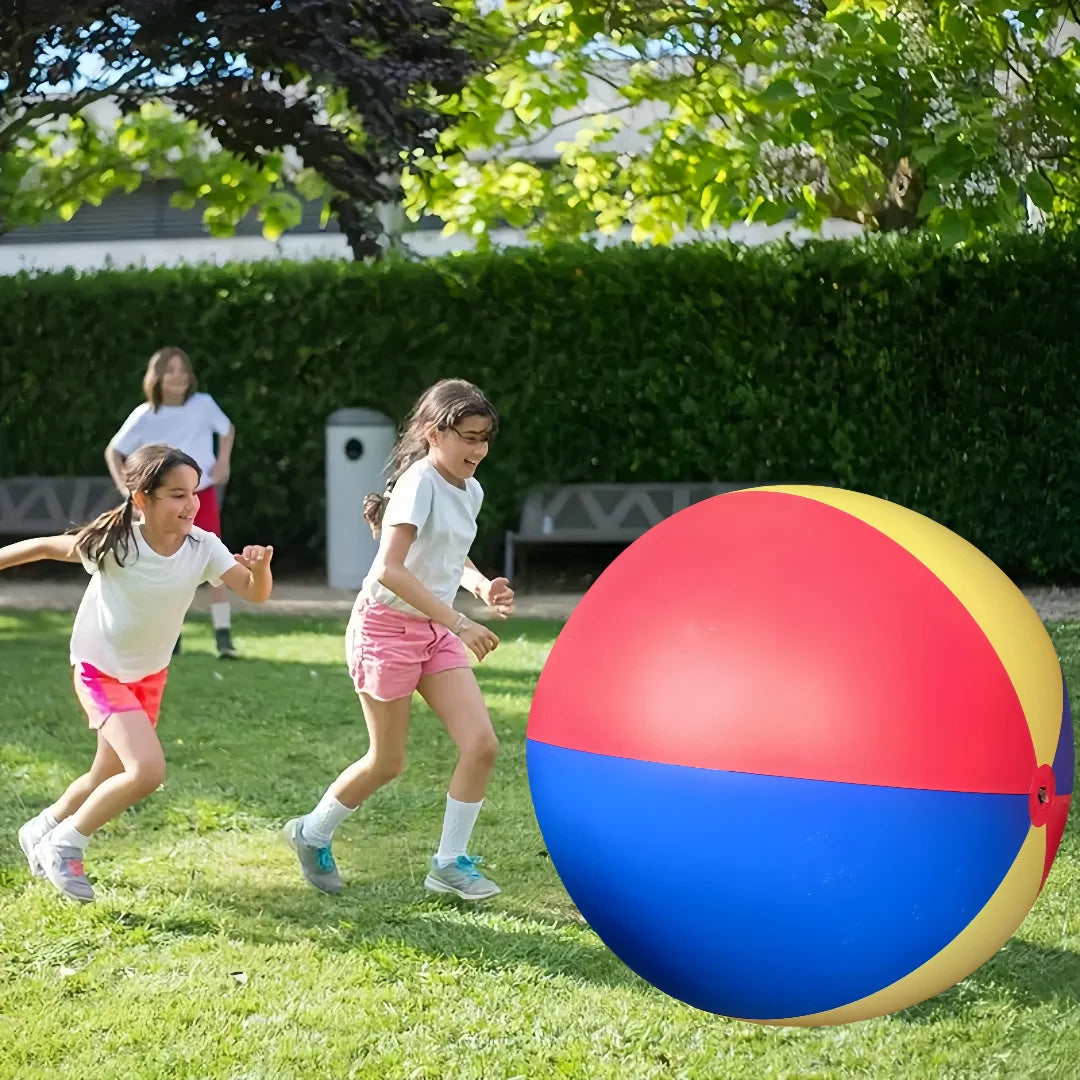 New Outdoor Gmaes Fun Toys Giant Outdoor Beach Ball Colorful PVC Inflatable Ball for Beach and Backyard pool Family Activities