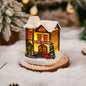 Christmas Winter Village, Christmas Doll Figurines, Christmas Miniature Resin Ornament Kits