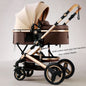 Newborn 2 In 1 Baby Stroller,Luxury high landscape baby carriage,Folding pram,travel Pushchair,baby trolley car,baby strollers