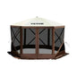 SucceBuy Pop-up Camping Gazebo Canopy Shelter 6 Sided 12' x 12' / 10' x 10' Sun Shade Tents & Canopies Camping & Hiking