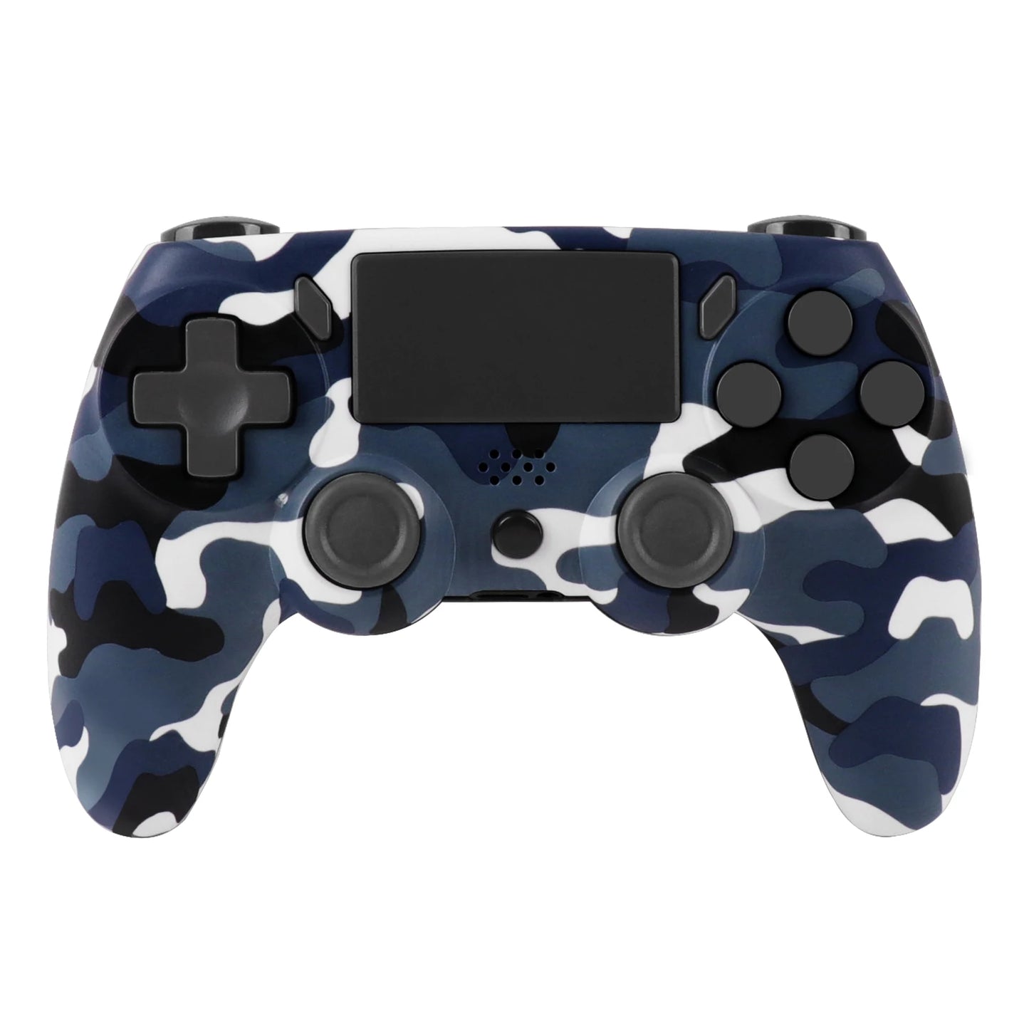 GAMINJA P47 Wireless Bluetooth Controller, Gamepad With 6-axis Gyroscope, Touchpad Dual Vibration For PS4 PC Wins 7 8