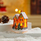 Christmas Winter Village, Christmas Doll Figurines, Christmas Miniature Resin Ornament Kits