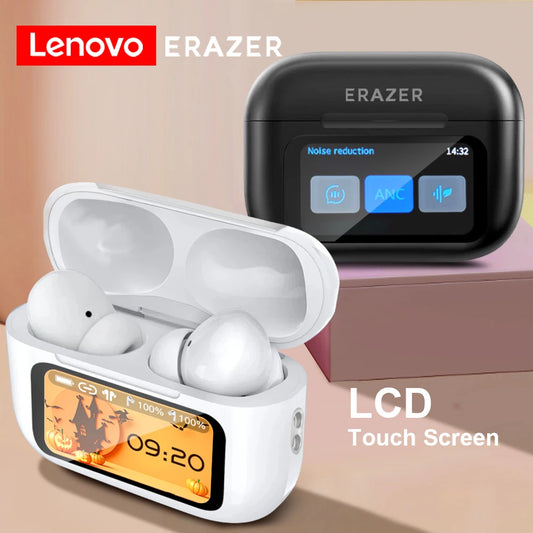 Lenovo ERAZER NEW Airs Pro Wireless Bluetooth Earphones with Touch Screen. With Noise Reduction Capability.