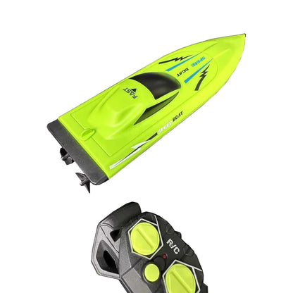 Kids Remote Control Boat Toy. Submersible High Speed Speedboat. Simulated Electric Ship Boys' Watercraft Model