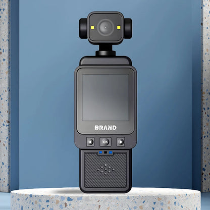 New 1080P Action Camera HD 180 ° Rotating Mini Portable Sports Wearable Body Camera