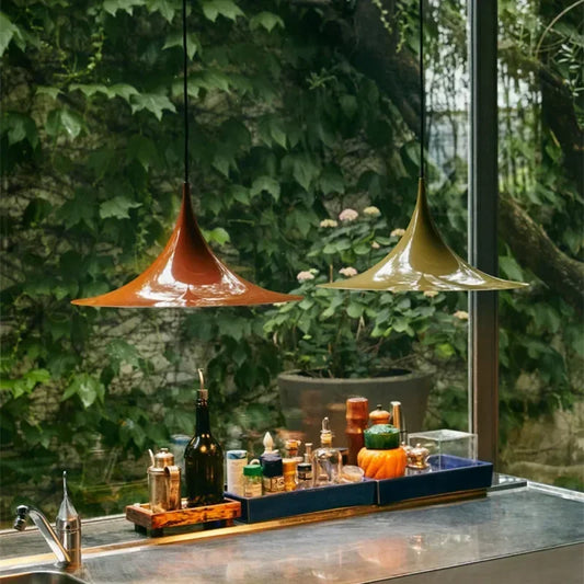 High Quality Scandinavia Pendant, Danish Lamp. Modern Minimalist Chandelier for Dining Hanging Light Room Decor