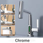 Waterfall Pull Out Kitchen Faucet, Intelligent Digital Display Cold & Hot Mixer