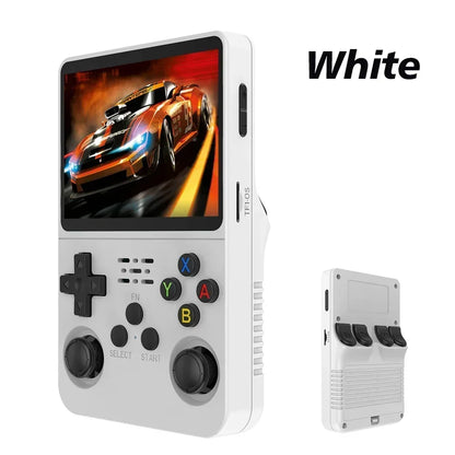 NEW R36S Retro Handheld Game Console Linux System 3.5 Inch IPS Screen Portable Pocket Video Player 64GB 128GB