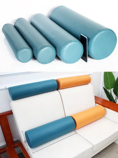 Modern Simplicity Sofa Pillow Cylindrical Body Cushion Pillow, Neck Support round Pillow