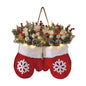 2025 Christmas Garland Creative Glove Shaped Door & Gate Decoration