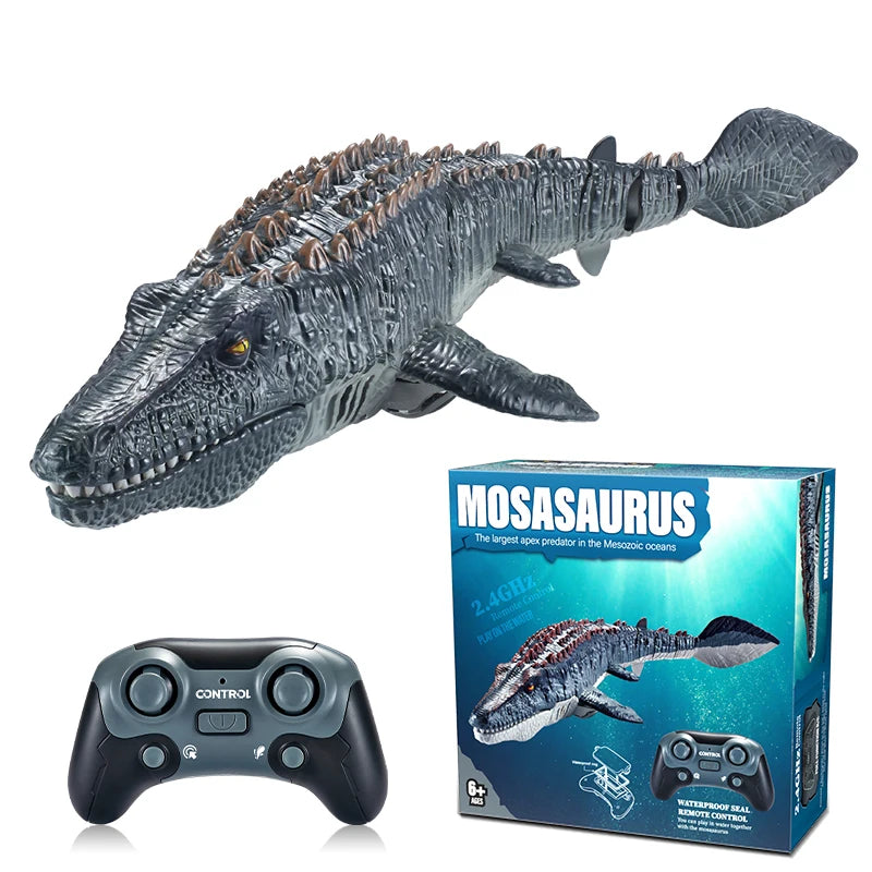 2.4G Remote Control Mosasaurus Dinosaur Pool Water Monster. Outdoor Toys for Boys, Girls & Kids