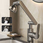 ABS Modern 360 Degree Swivel Kitchen Robotic Arm Faucet with Soft Bubble/shower Dual Mode Flexible Adjustment