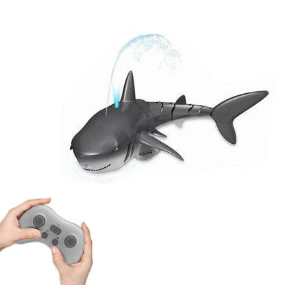 RC Monster Shark Remote Control toy robot. Radio Controlled Boats for swimming pools.
