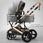 Newborn 2 In 1 Baby Stroller,Luxury high landscape baby carriage,Folding pram,travel Pushchair,baby trolley car,baby strollers