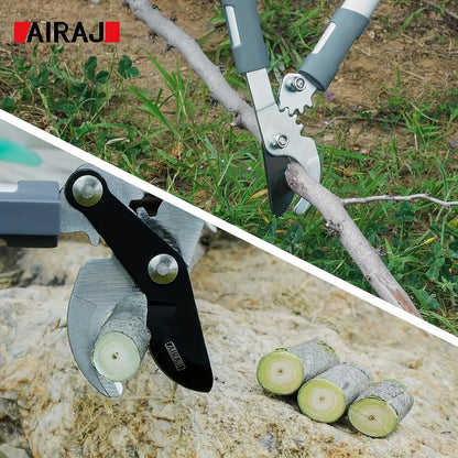 AIRAJ Pruning Shears Professional Equipment, Coarse Branch Cut Hand Gardening Tools