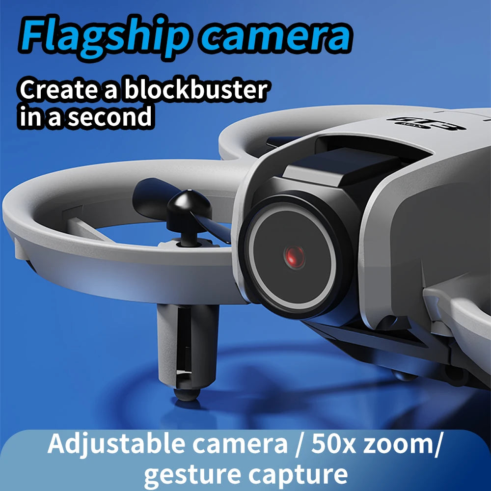 NEW GT3 Mini With LED Foldable Drones. GPS 8K HD Dual Camera. Brushless Motor Obstacle Avoidance RC FPV Quadcopter Drone
