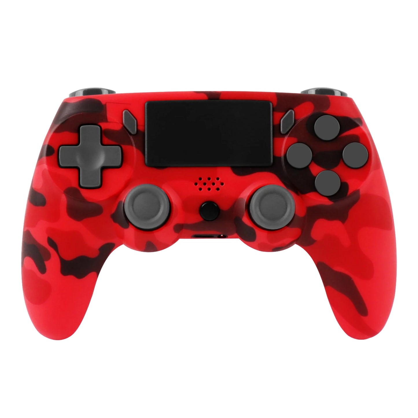 GAMINJA P47 Wireless Bluetooth Controller, Gamepad With 6-axis Gyroscope, Touchpad Dual Vibration For PS4 PC Wins 7 8