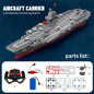 JJRC S19 RC Aircraft 2.4G Remote Control Battleship Boat. RC Boat Auto Water Sensor Carrier Boat Toy Gift for Kids Boys