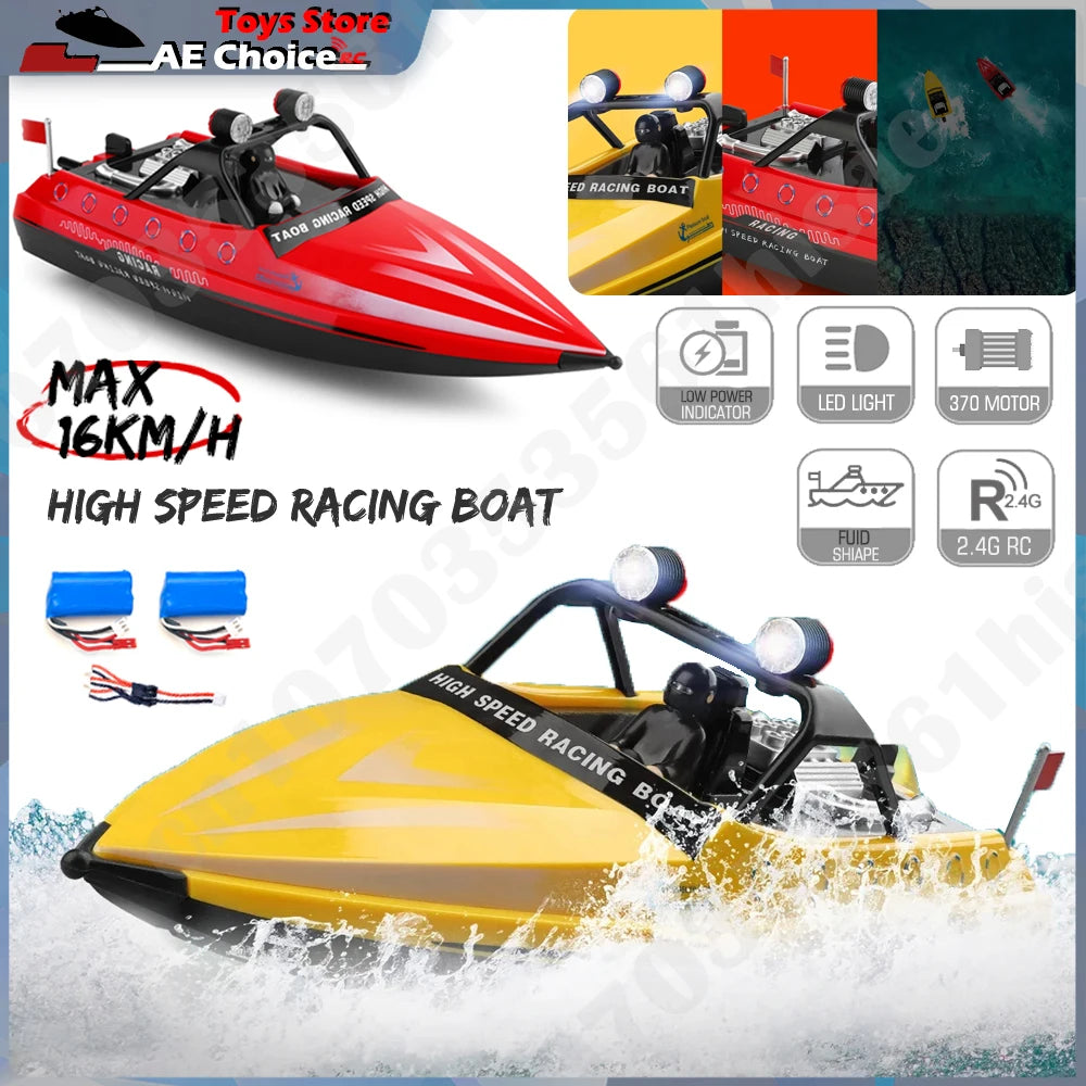 WLtoys WL917 RC Boat 2.4GHz Remote Control Boats. RC Jet Boat 16km/h speed.