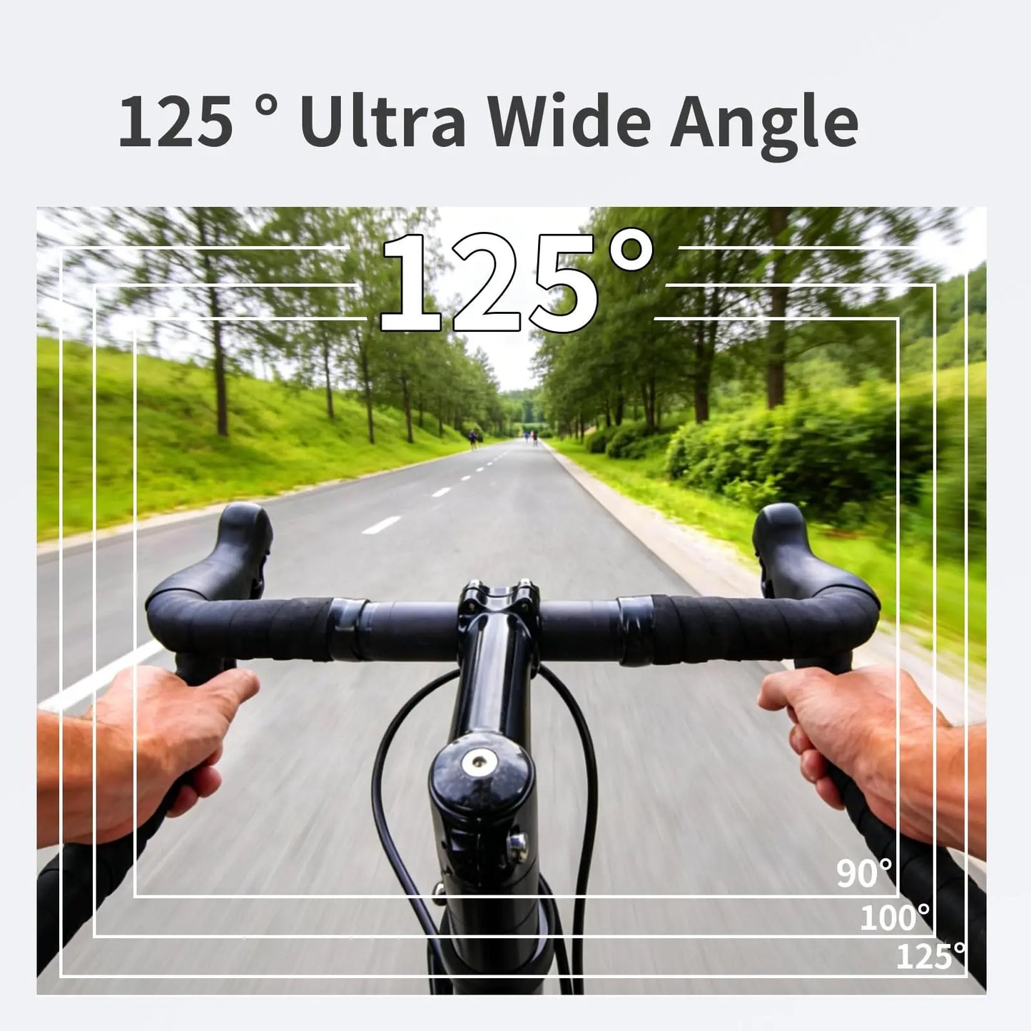 4K Action Camera with WiFi IPX6 Waterproof 3.5H Battery Fast Charge Ultra HD Photo 1.4" Touch Screen.