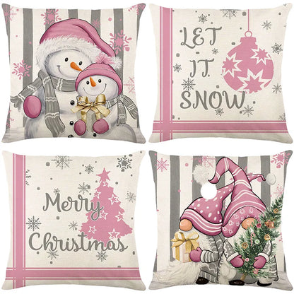 45x45cm Christmas Designed Pillowcase Cover