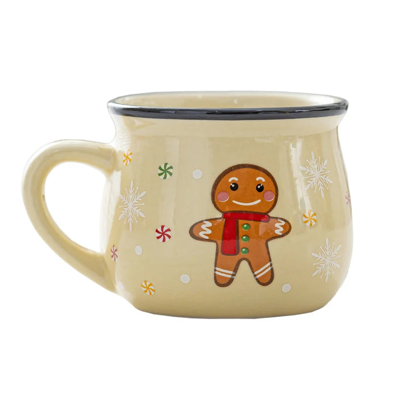 150ML Ceramic Christmas Mugs for Office or Home use. Best for Gifts